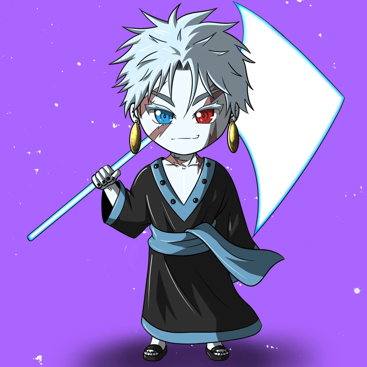 ALIEN #576. Alienzone NFT Chibi artwork.