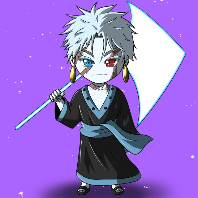ALIEN #576. Version Chibi du NFT Alienzone.