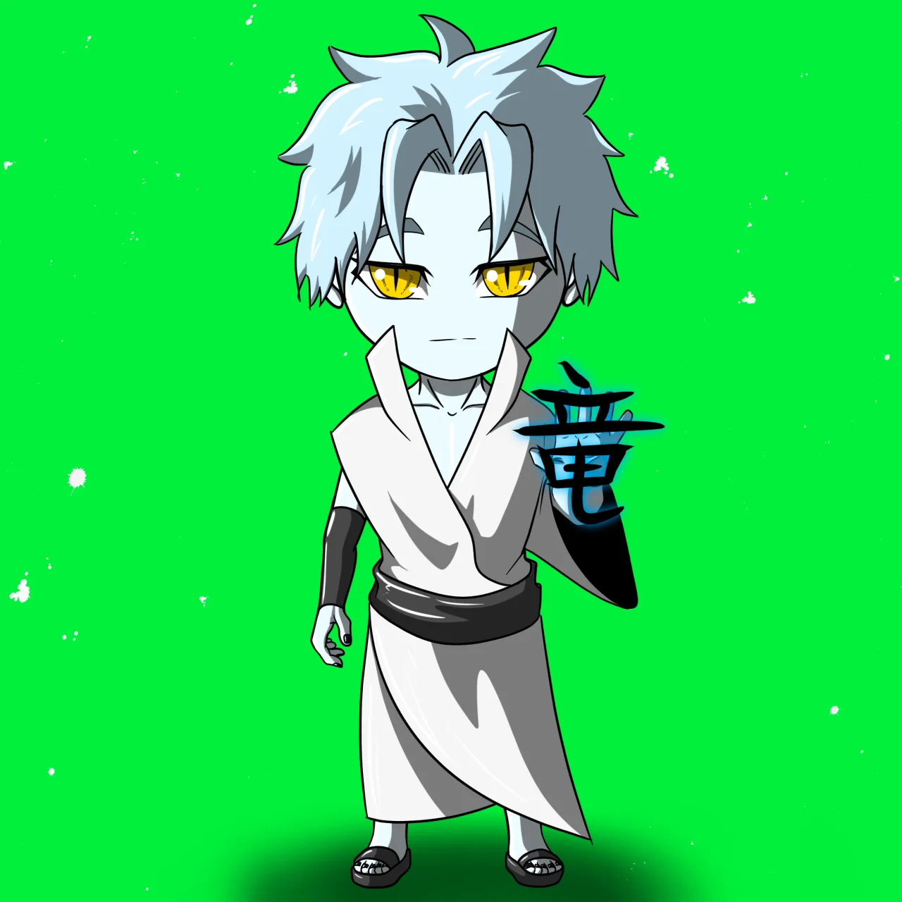ALIEN #578. Alienzone NFT Chibi artwork.