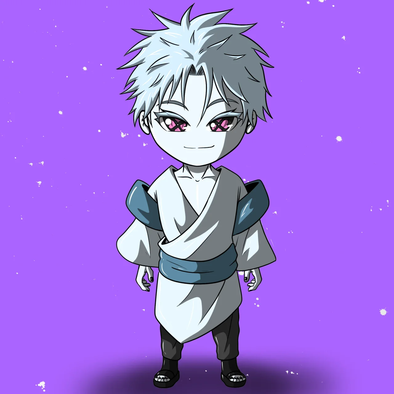 ALIEN #583. Alienzone NFT Chibi artwork.