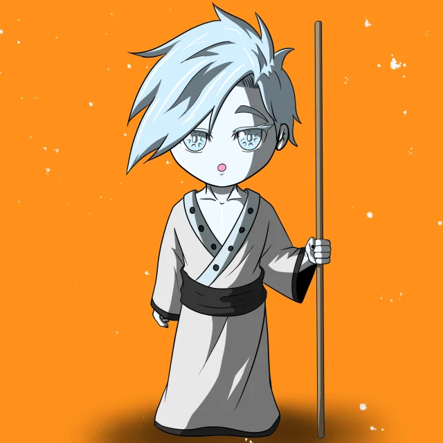 ALIEN #585. Version Chibi du NFT Alienzone.