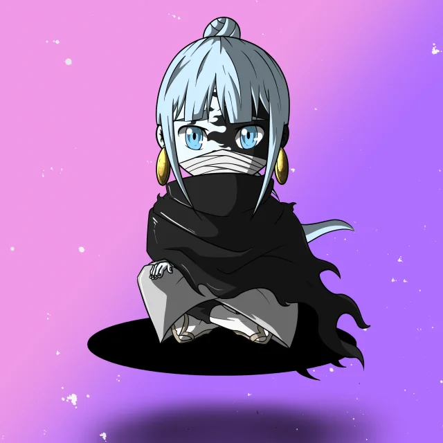 ALIEN #59. Alienzone NFT Chibi artwork.