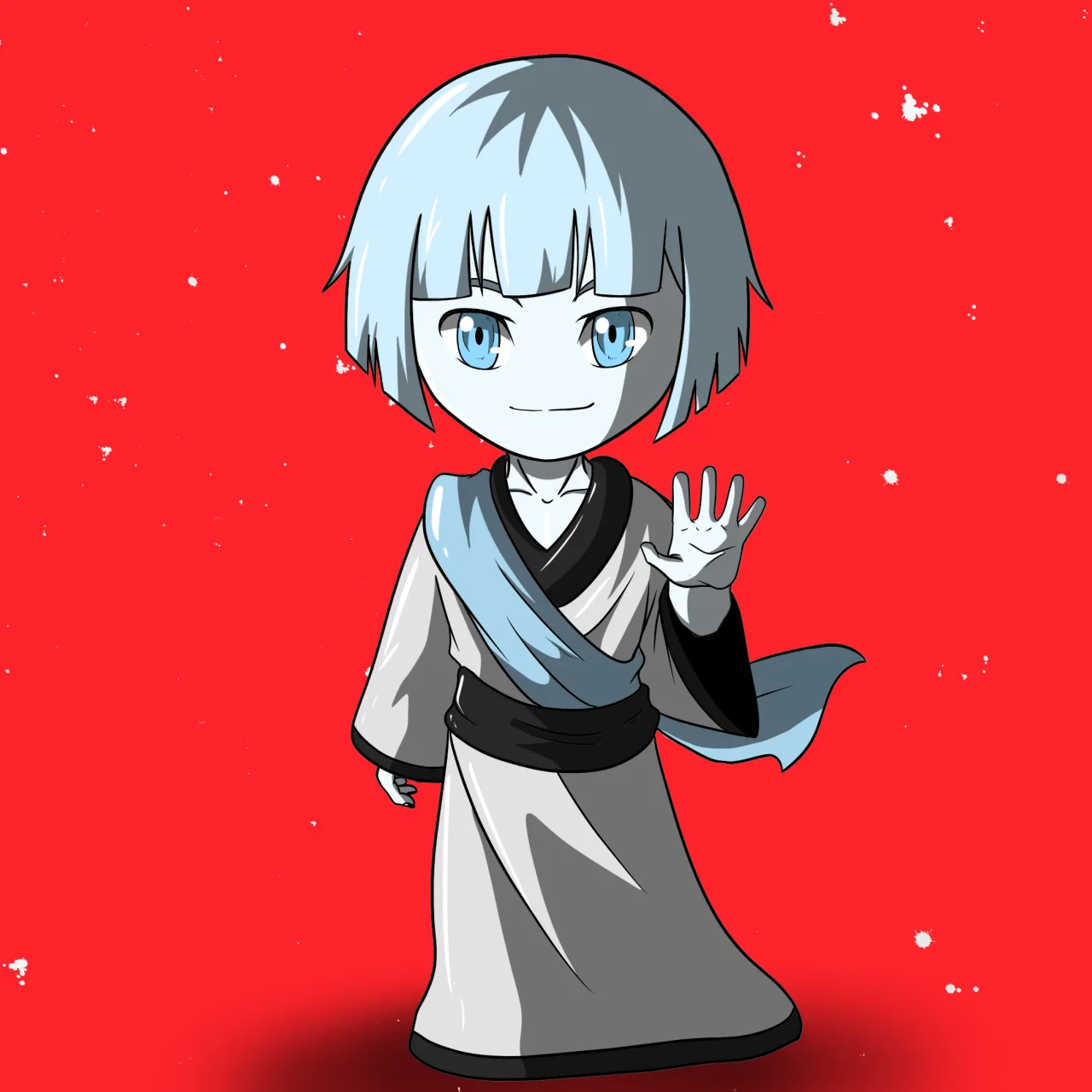 ALIEN #590. Version Chibi du NFT Alienzone.