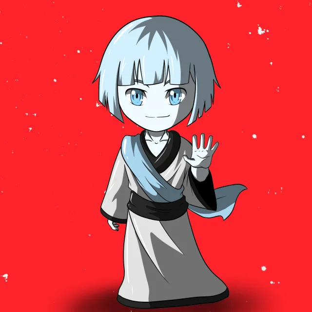 ALIEN #590. Version Chibi du NFT Alienzone.