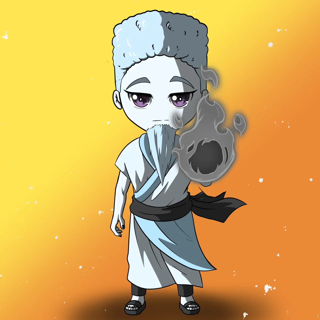 ALIEN #592. Alienzone NFT Chibi artwork.