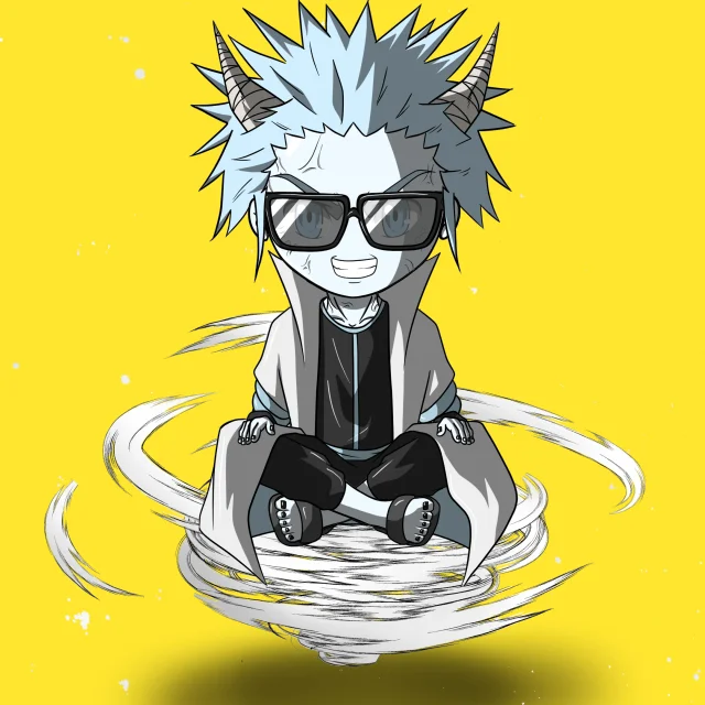ALIEN #593. Version Chibi du NFT Alienzone.