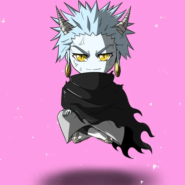 ALIEN #597. Version Chibi du NFT Alienzone.