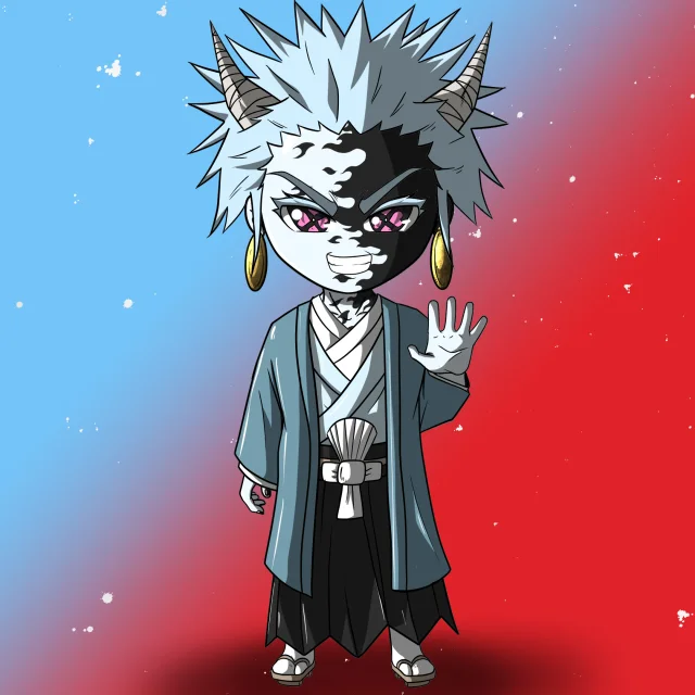 ALIEN #599. Version Chibi du NFT Alienzone.