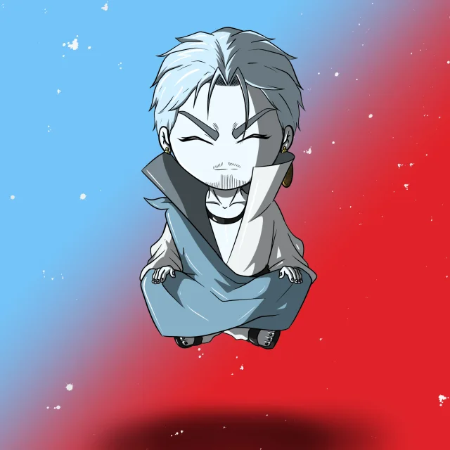 ALIEN #60. Alienzone NFT Chibi artwork.