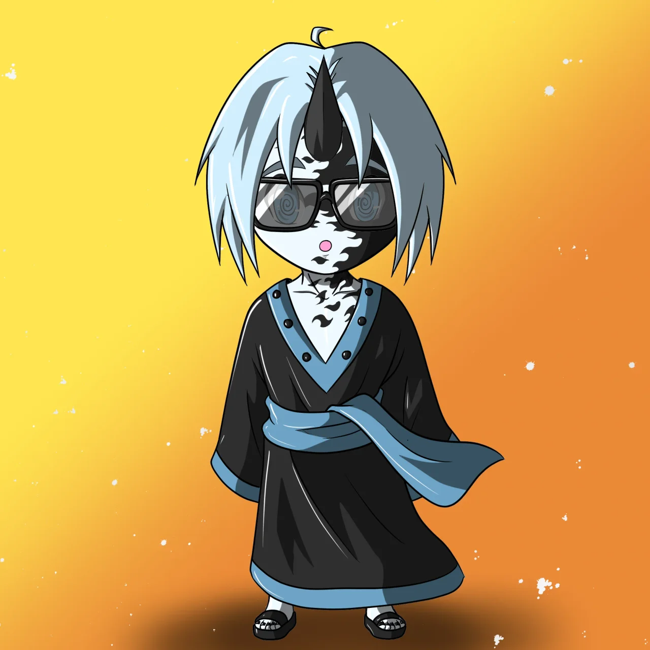 ALIEN #601. Version Chibi du NFT Alienzone.
