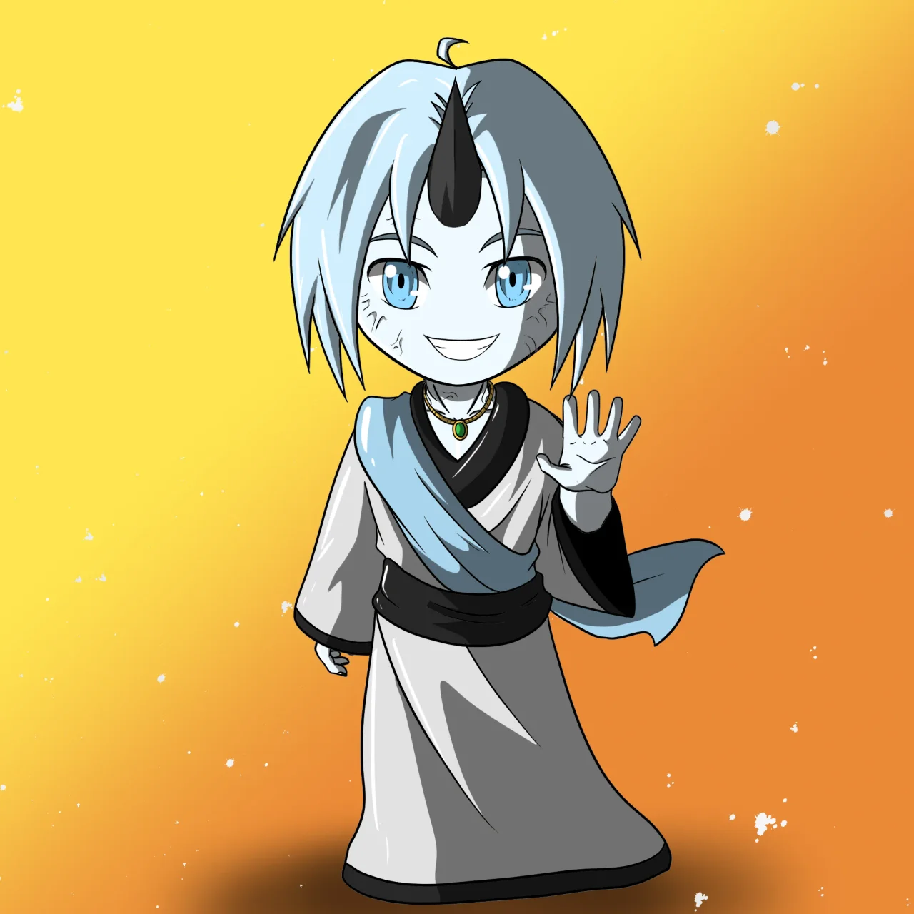 ALIEN #605. Version Chibi du NFT Alienzone.