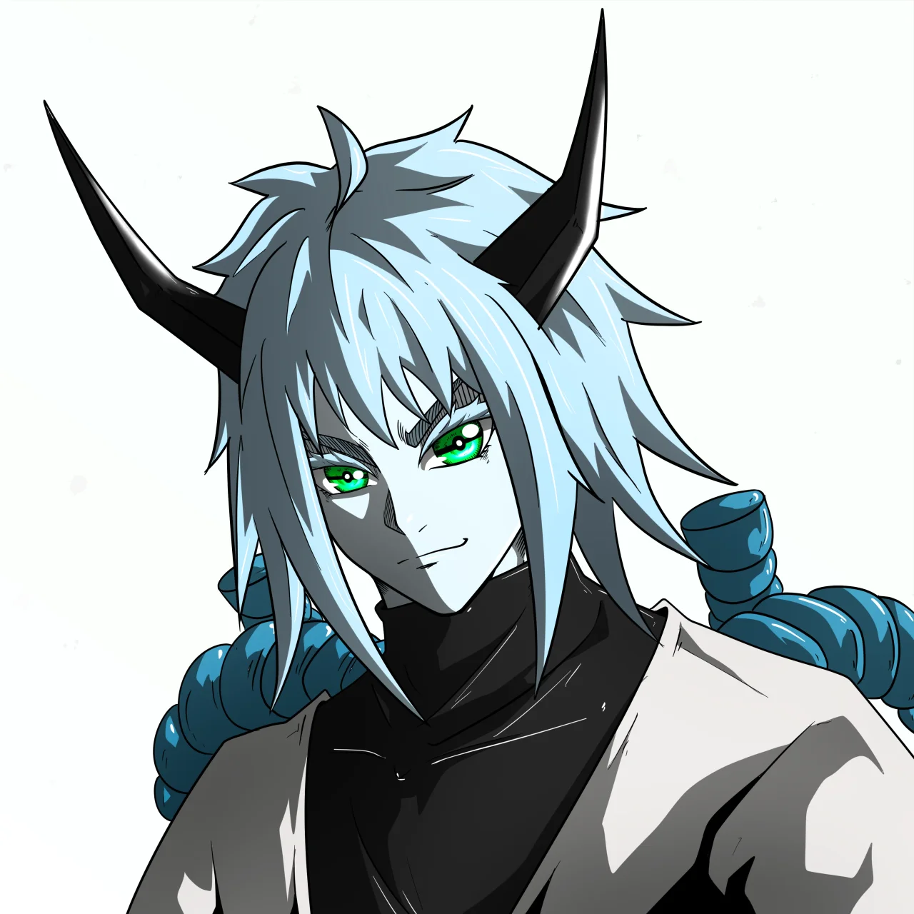 ALIEN #606. Alienzone digital collectible artwork. Eyes: Kôhaimoku; Hair: Akuma; Mark: None.