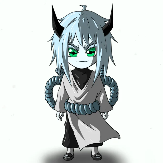 ALIEN #606. Version Chibi du NFT Alienzone.