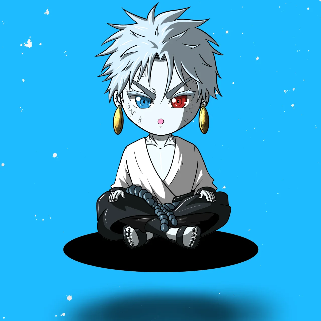 ALIEN #609. Version Chibi du NFT Alienzone.