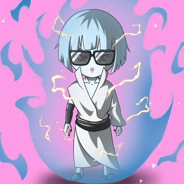 ALIEN #61. Alienzone NFT Chibi artwork.