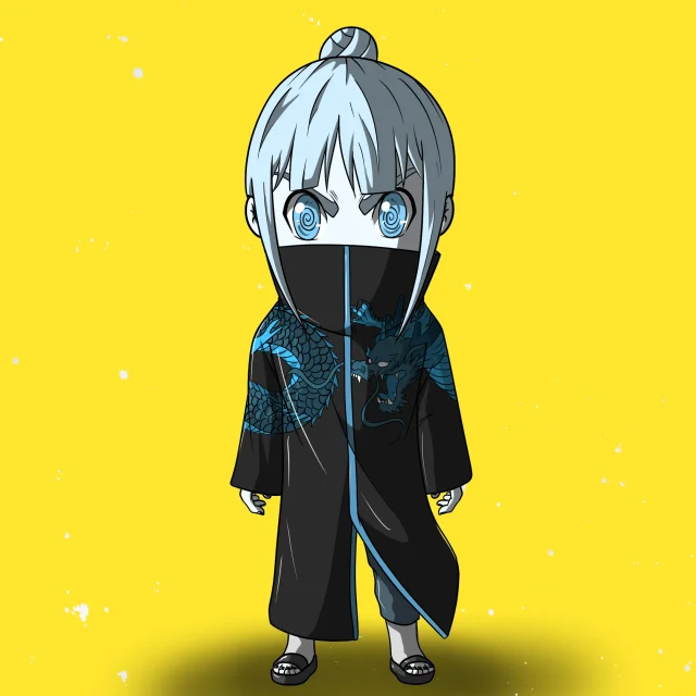 ALIEN #611. Version Chibi du NFT Alienzone.