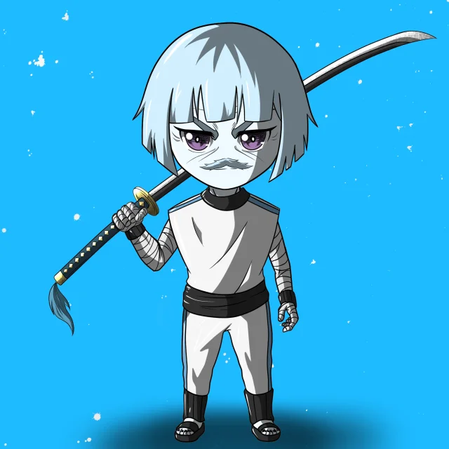 ALIEN #612. Version Chibi du NFT Alienzone.