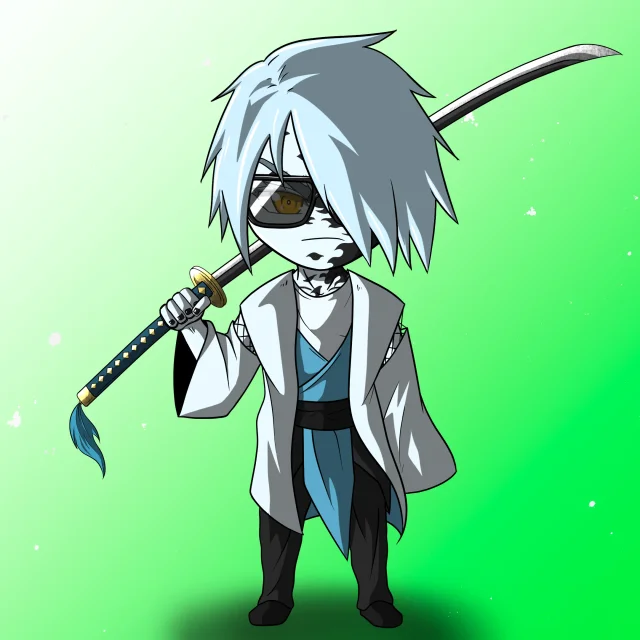 ALIEN #613. Version Chibi du NFT Alienzone.