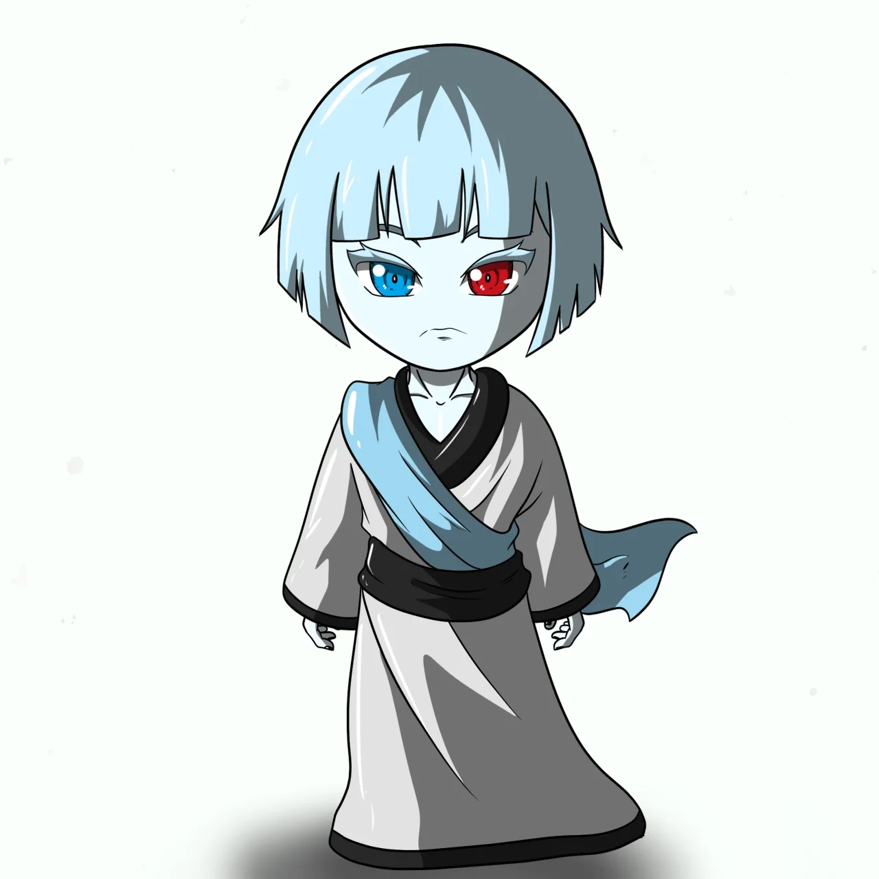 ALIEN #617. Alienzone NFT Chibi artwork.
