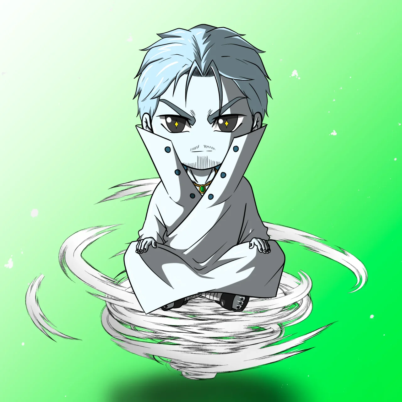 ALIEN #623. Version Chibi du NFT Alienzone.