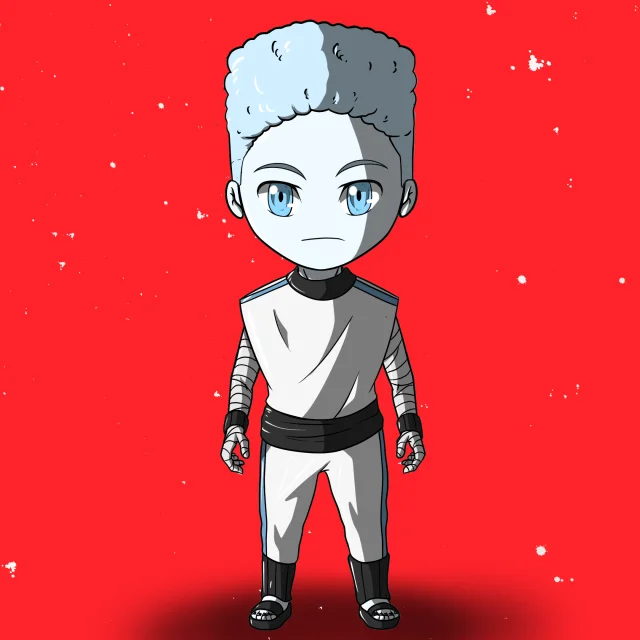 ALIEN #630. Version Chibi du NFT Alienzone.