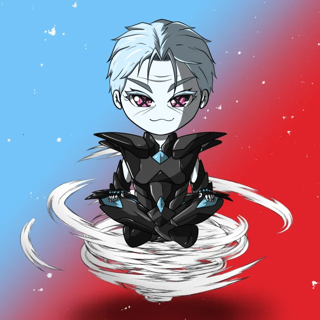 ALIEN #632. Version Chibi du NFT Alienzone.