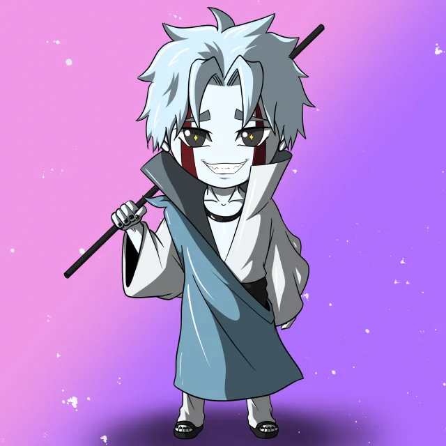 ALIEN #642. Version Chibi du NFT Alienzone.