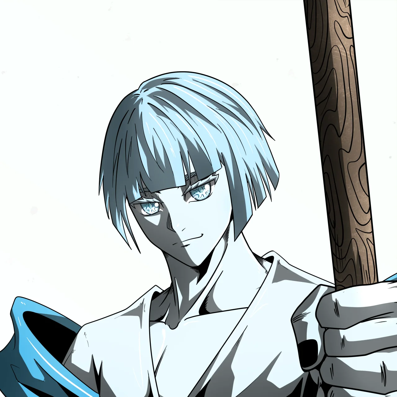 ALIEN #647. Alienzone digital collectible artwork. Eyes: Jûtenteki; Hair: Taregami; Mark: None.