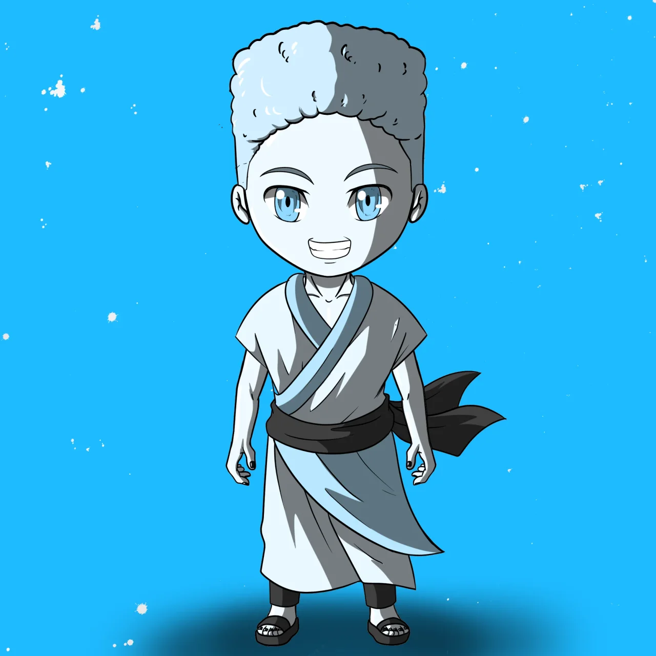 ALIEN #650. Alienzone NFT Chibi artwork.