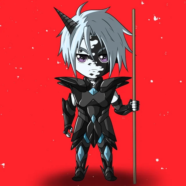 ALIEN #652. Version Chibi du NFT Alienzone.