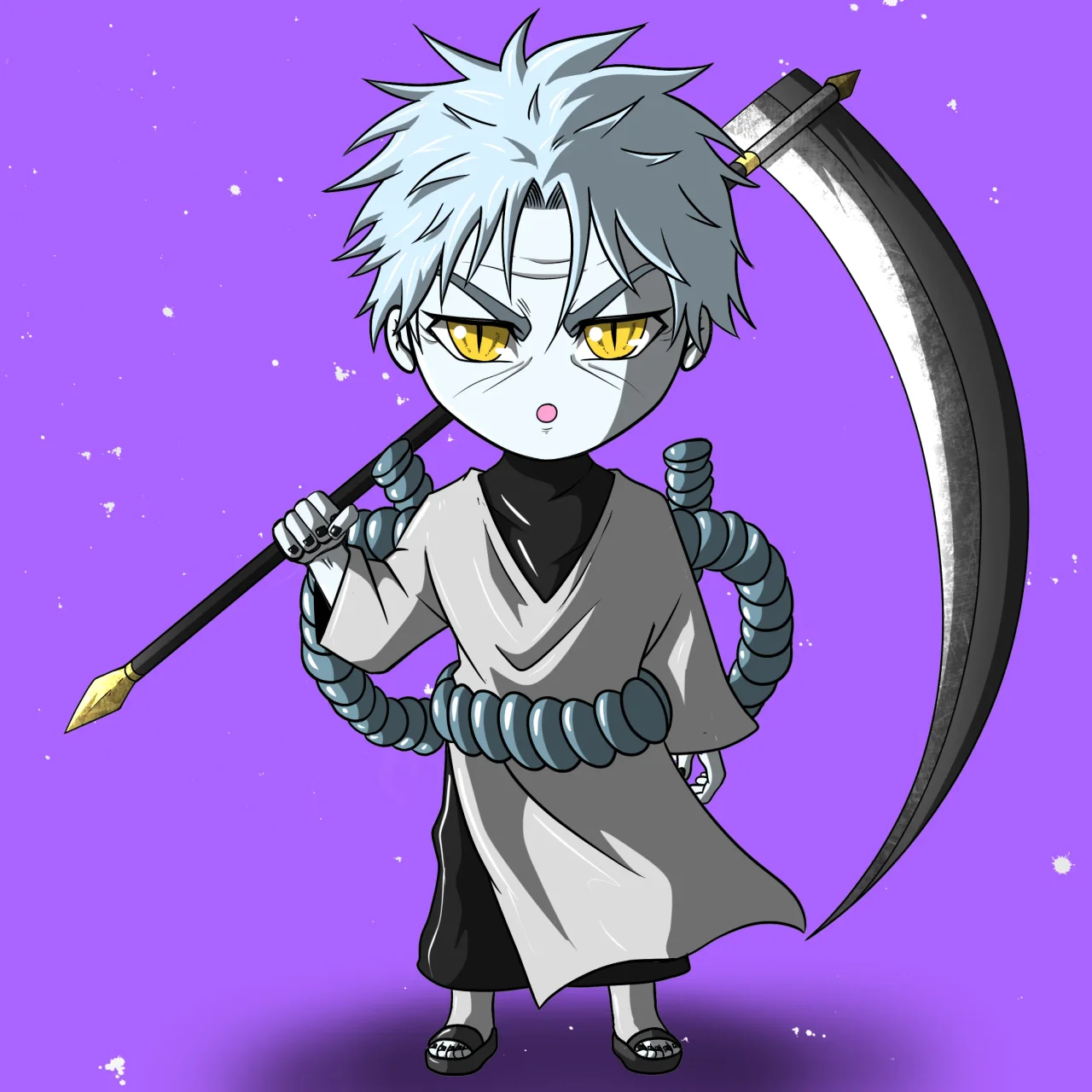 ALIEN #655. Alienzone NFT Chibi artwork.