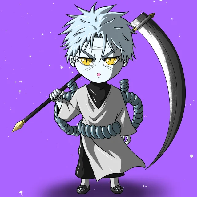 ALIEN #655. Version Chibi du NFT Alienzone.