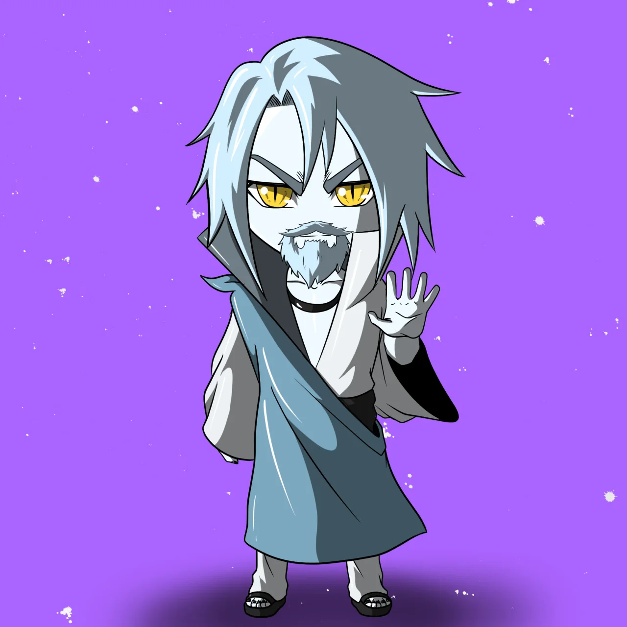 ALIEN #659. Alienzone NFT Chibi artwork.