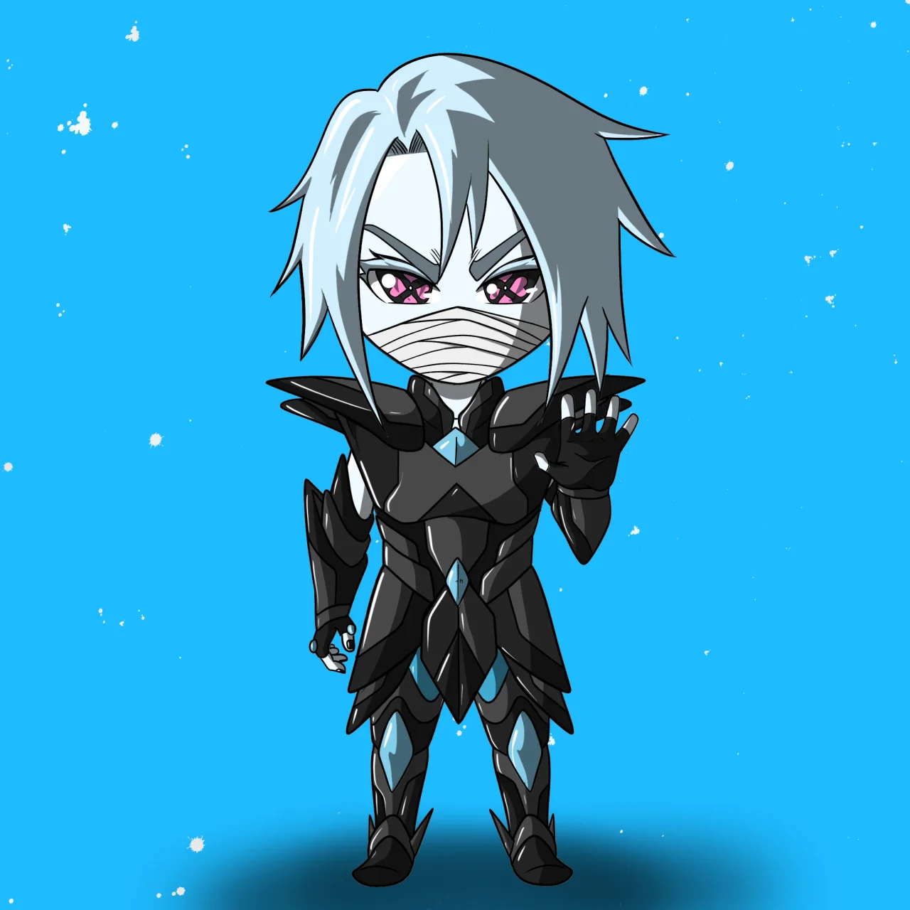 ALIEN #660. Alienzone NFT Chibi artwork.