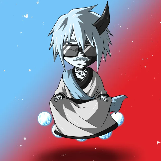 ALIEN #663. Version Chibi du NFT Alienzone.