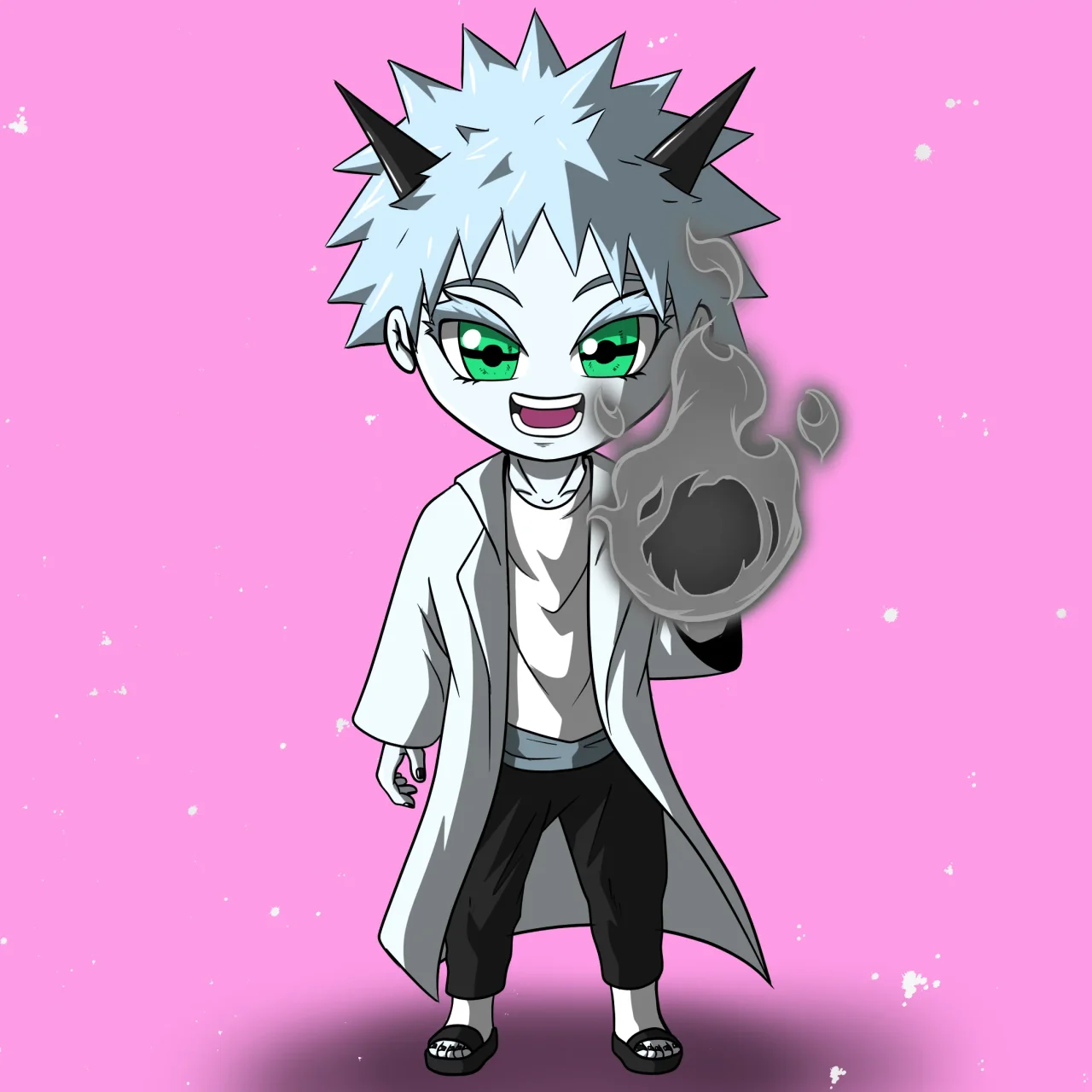 ALIEN #664. Alienzone NFT Chibi artwork.
