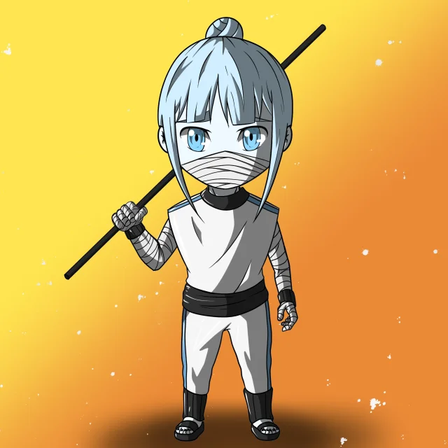 ALIEN #667. Version Chibi du NFT Alienzone.