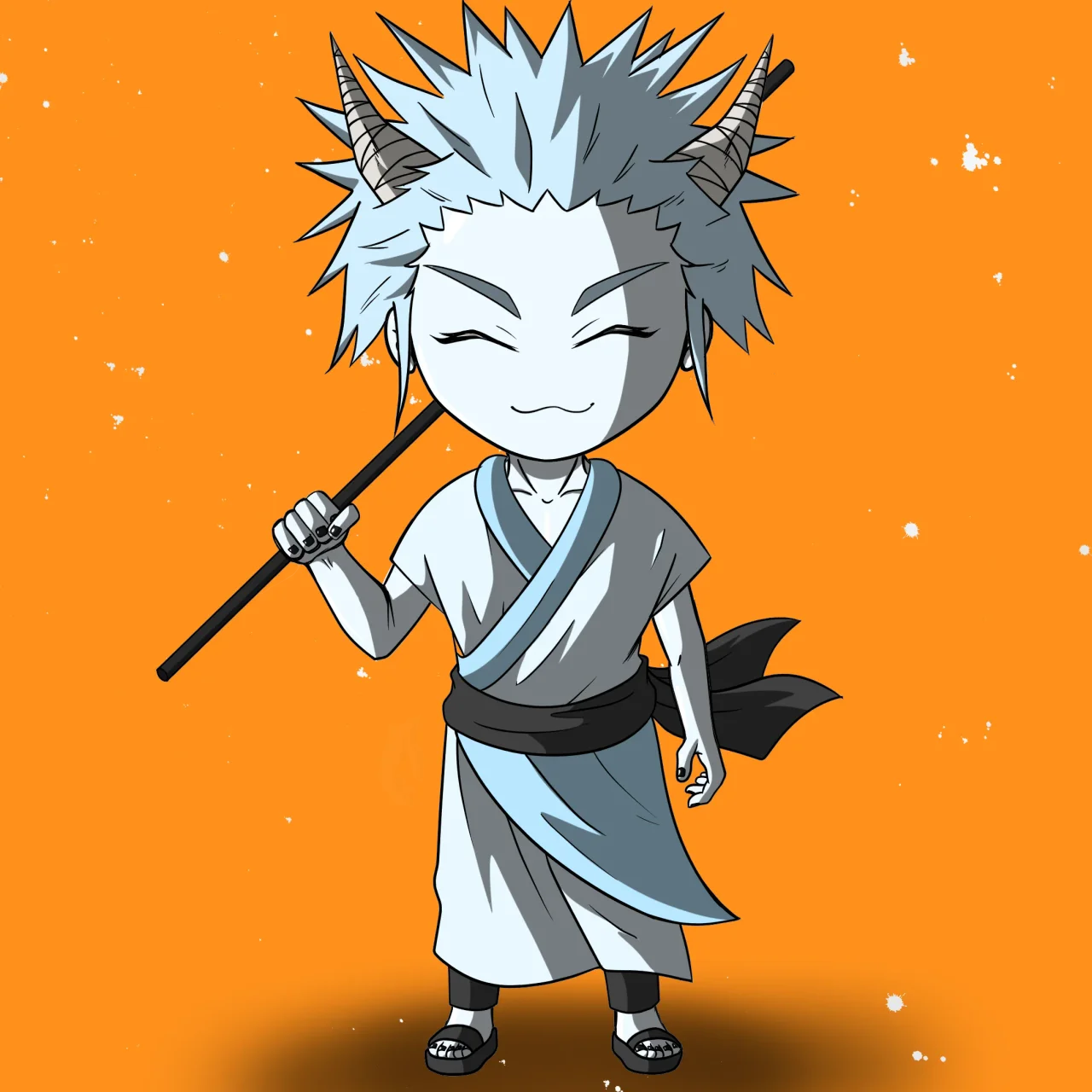 ALIEN #670. Alienzone NFT Chibi artwork.