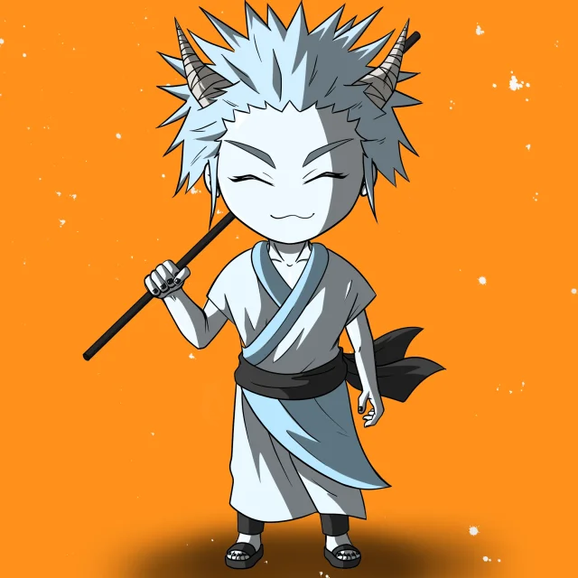 ALIEN #670. Version Chibi du NFT Alienzone.