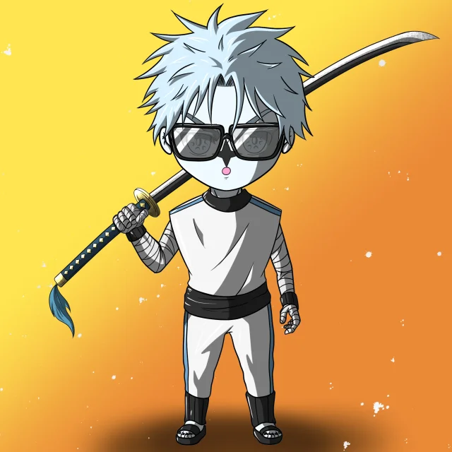 ALIEN #671. Version Chibi du NFT Alienzone.