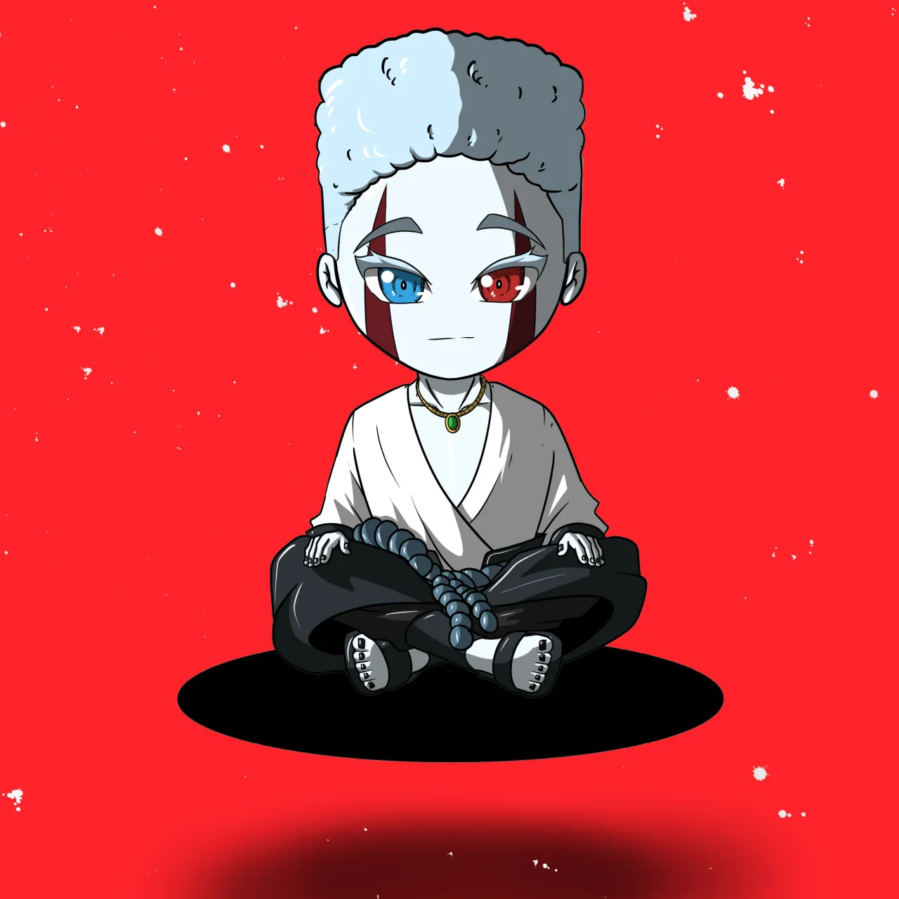 ALIEN #675. Version Chibi du NFT Alienzone.