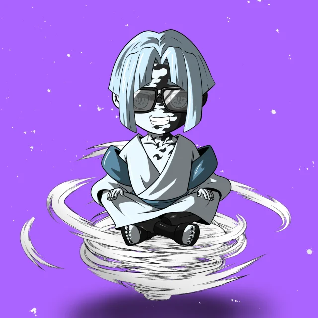 ALIEN #677. Version Chibi du NFT Alienzone.