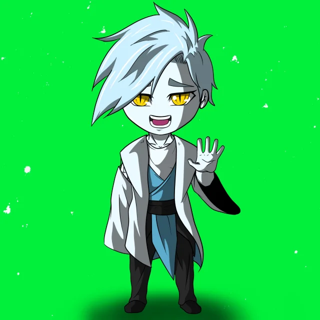 ALIEN #684. Version Chibi du NFT Alienzone.