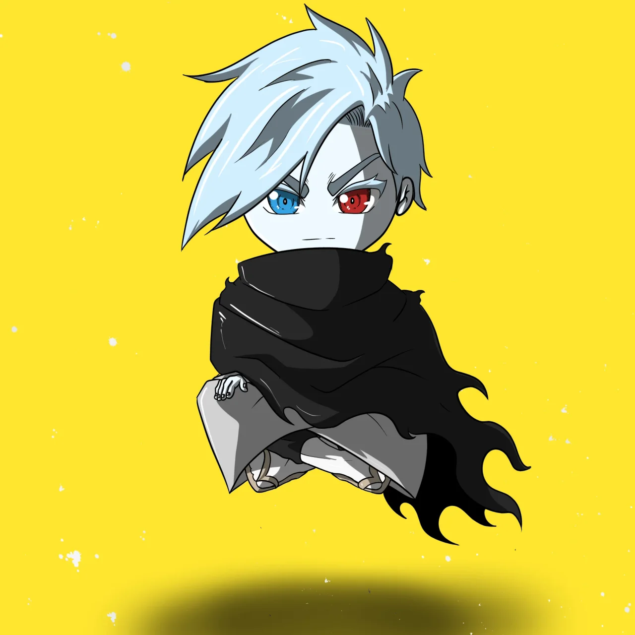 ALIEN #687. Alienzone NFT Chibi artwork.