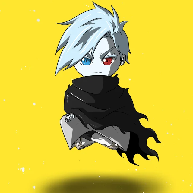 ALIEN #687. Version Chibi du NFT Alienzone.