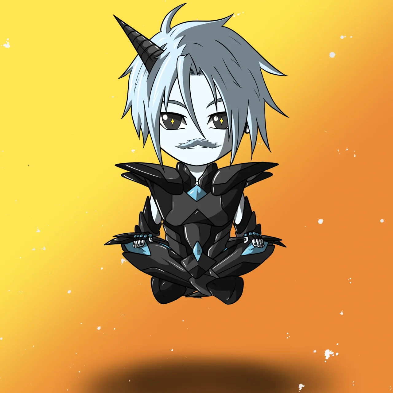ALIEN #691. Alienzone NFT Chibi artwork.