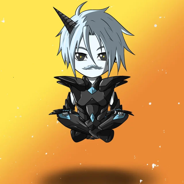 ALIEN #691. Version Chibi du NFT Alienzone.