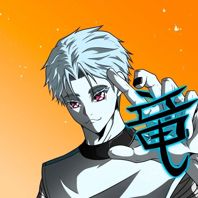 ALIEN #693. Illustration du NFT Alienzone. Eyes: Shinmoku; Hair: Ikemen; Mark: None.