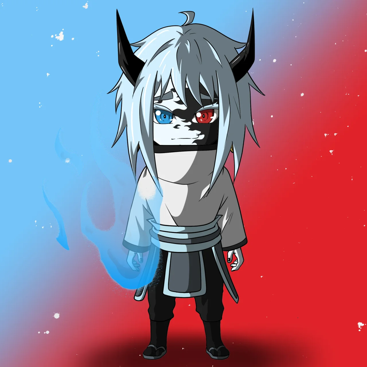 ALIEN #699. Alienzone NFT Chibi artwork.