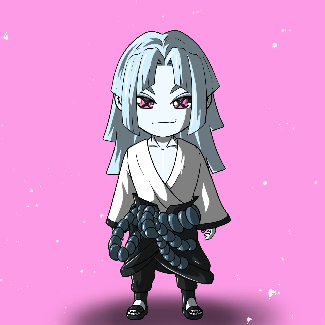 ALIEN #702. Version Chibi du NFT Alienzone.